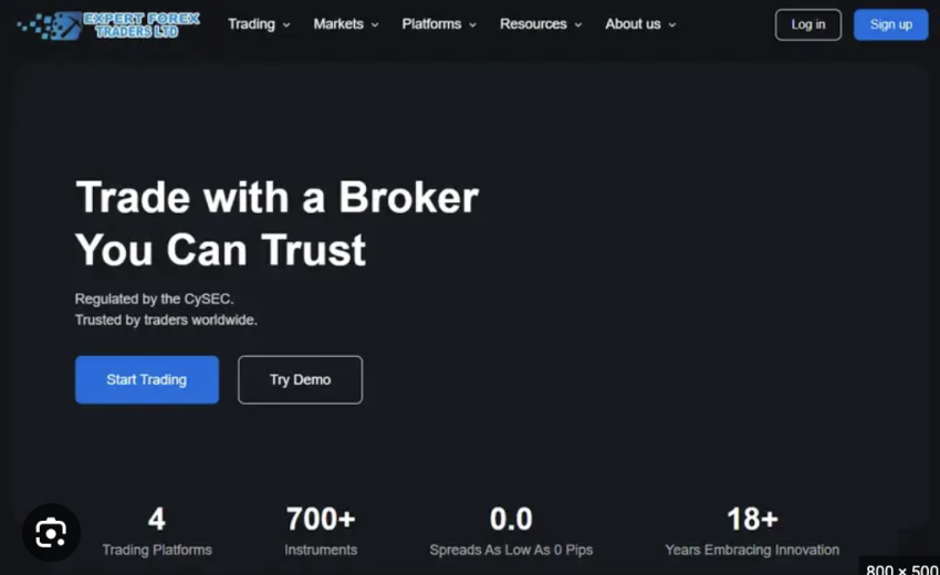 Expertforextrade.com Scam Review